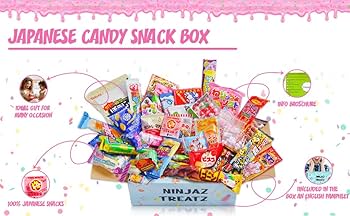 Amazon.com : 50 Japanese Candy & Snack box set 10 Japanese
